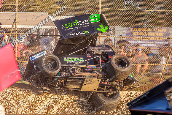 sprintcar 9 t9 chris johns - 19 - Latrobe - Jan 31 2014-7