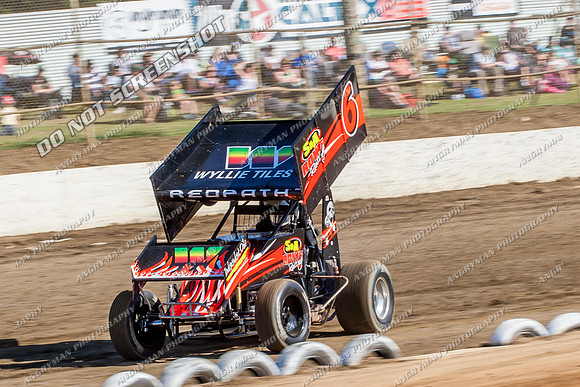 sprintcar 6 t6 adrian redpath - 19 - Latrobe - Jan 31 2014-2