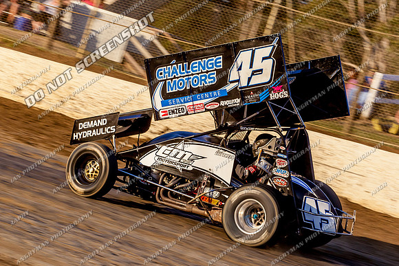 sprintcar 45 t45 kurt luttrell - 19 - Latrobe - Jan 31 2014-8
