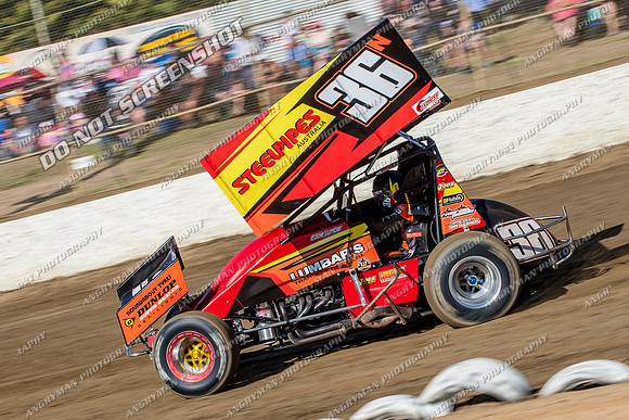 sprintcar 36 n36 eddie lumbar - 19 - Latrobe - Jan 31 2014-2
