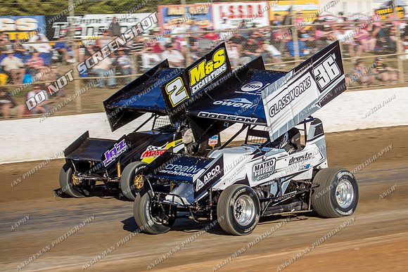 sprintcar 36 v36 shaun dobson - 19 - Latrobe - Jan 31 2014-8