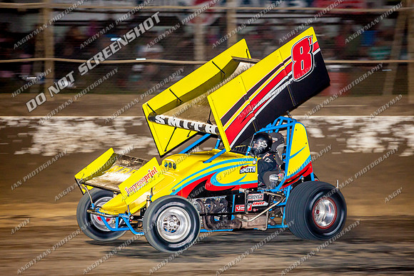 sprintcar 8 t8 curt smith - 19 - Latrobe - Jan 31 2014-5