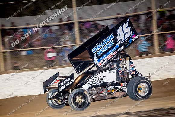sprintcar 45 t45 kurt luttrell - 19 - Latrobe - Jan 31 2014-11