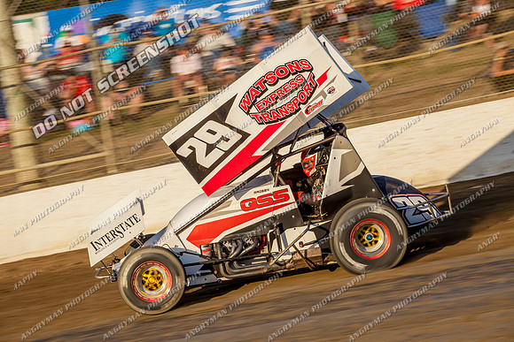 sprintcar 29 q29 ian madsen - 19 - Latrobe - Jan 31 2014-10