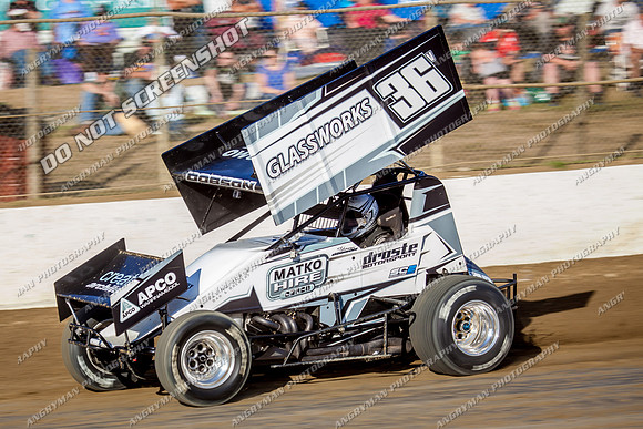 sprintcar 36 v36 shaun dobson - 19 - Latrobe - Jan 31 2014-7