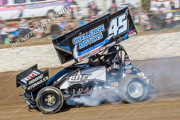 sprintcar 45 t45 kurt luttrell - 19 - Latrobe - Jan 31 2014-3