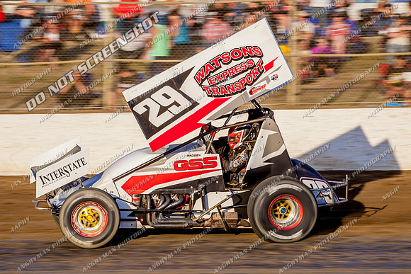 sprintcar 29 q29 ian madsen - 19 - Latrobe - Jan 31 2014-11