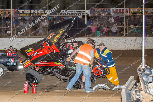 sprintcar 6 t6 adrian redpath - 19 - Latrobe - Jan 31 2014-9