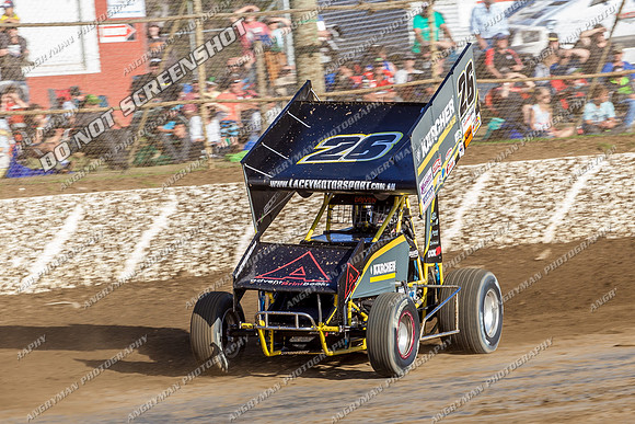 sprintcar 26 v26 nick lacey - 19 - Latrobe - Jan 31 2014-2