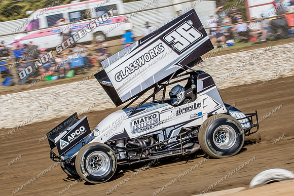 sprintcar 36 v36 shaun dobson - 19 - Latrobe - Jan 31 2014-2