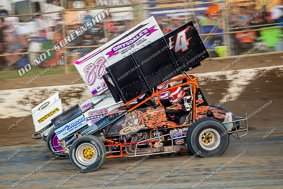sprintcar 4 t4 gerry hoekstra - 19 - Latrobe - Jan 31 2014-2