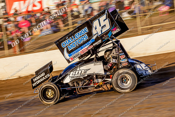 sprintcar 45 t45 kurt luttrell - 19 - Latrobe - Jan 31 2014-7