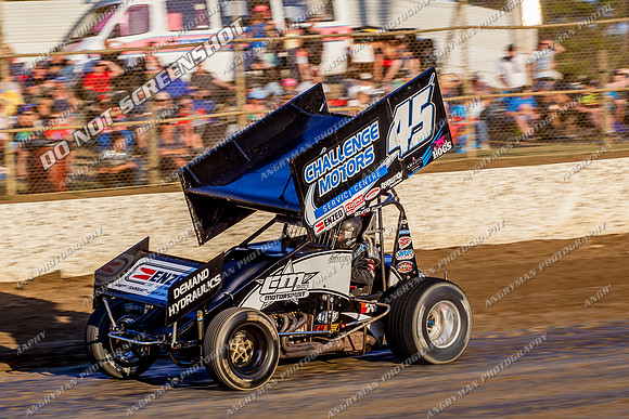 sprintcar 45 t45 kurt luttrell - 19 - Latrobe - Jan 31 2014-6