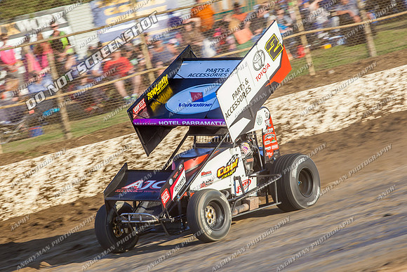 sprintcar 2 w2 brook tatnell - 19 - Latrobe - Jan 31 2014-8