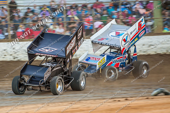 sprintcar 5 nt5 danny reidy - 20 - Latrobe - Feb 1 - 2014