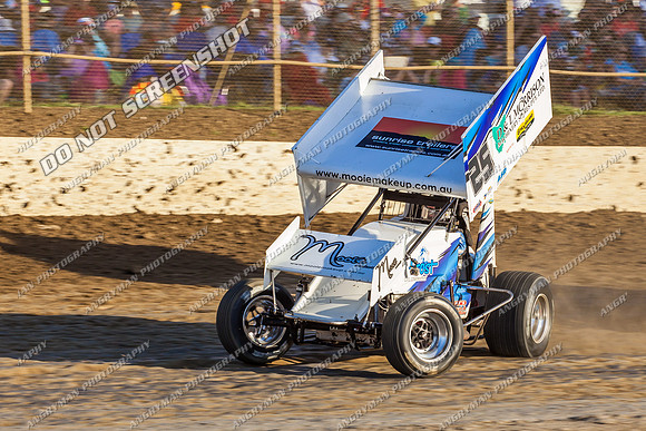 sprintcar 25 t25 anthony frost - 20 - Latrobe - Feb 1 - 2014