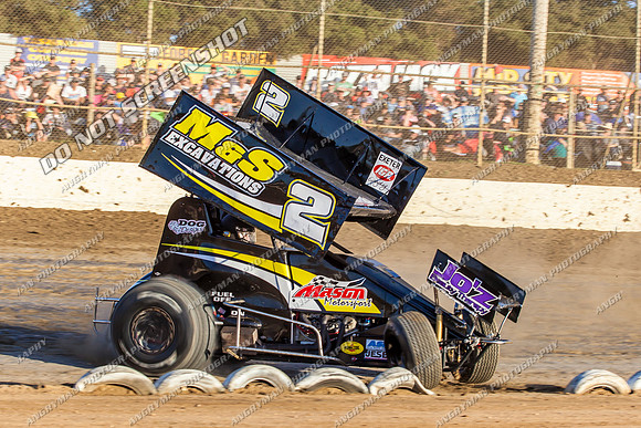 sprintcar 2 t2 clint mason - 20 - Latrobe - Feb 1 - 2014
