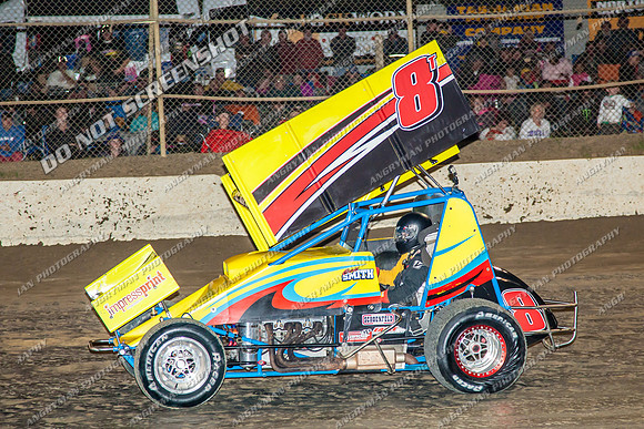 sprintcar 8 t8 curt smith - 20 - Latrobe - Feb 1 - 2014-6