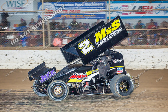 sprintcar 2 t2 clint mason - 20 - Latrobe - Feb 1 - 2014-7