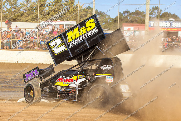 sprintcar 2 t2 clint mason - 20 - Latrobe - Feb 1 - 2014-5