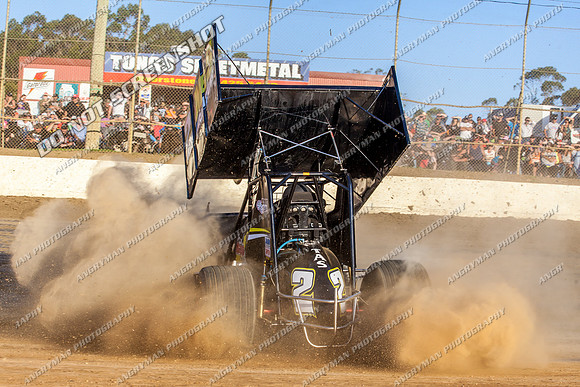 sprintcar 2 t2 clint mason - 20 - Latrobe - Feb 1 - 2014-4