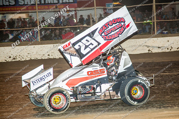 sprintcar 29 q29 ian madsen - 20 - Latrobe - Feb 1 - 2014-6