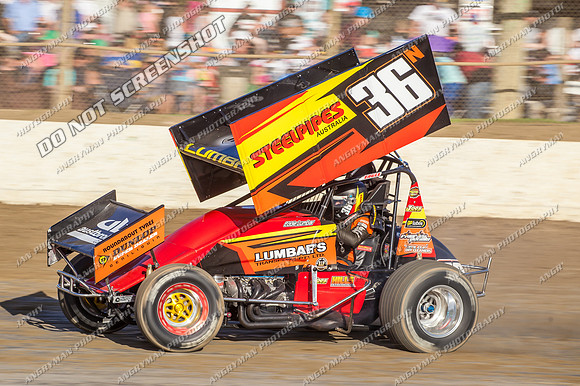 sprintcar 36 n36 eddie lumbar - 20 - Latrobe - Feb 1 - 2014-2