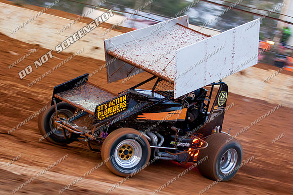 sprintcar 17 t17 jason dawkins - 21 - Carrick - 7th Feb 2014-9