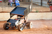 sprintcar 4 t4 gerry hoekstra - 21 - Carrick - 7th Feb 2014-3