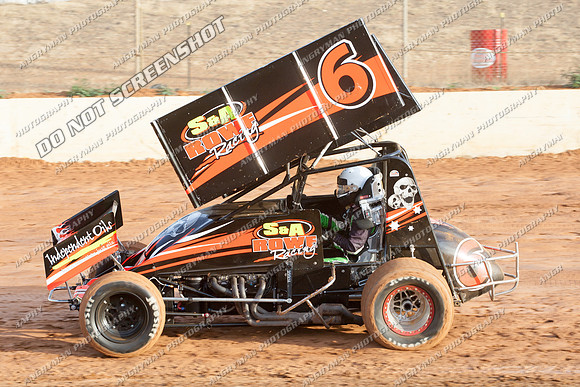 sprintcar 6 t6 adrian redpath - 21 - Carrick - 7th Feb 2014
