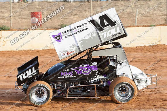 sprintcar 14 t14 mark house - 21 - Carrick - 7th Feb 2014