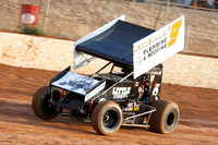 sprintcar 9 t9 chris johns - 21 - Carrick - 7th Feb 2014-2