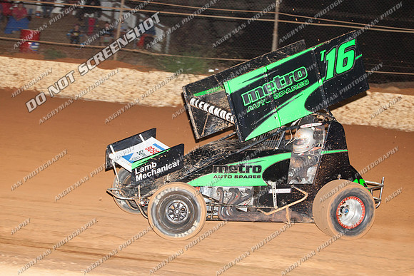 sprintcar 16 t16 adam alexander - 21 - Carrick - 7th Feb 2014-8