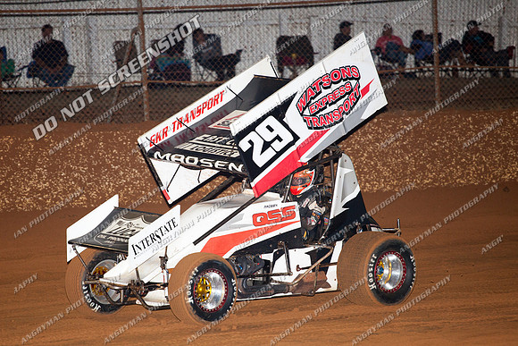 sprintcar 29 q29 ian madsen - 21 - Carrick - 7th Feb 2014-4