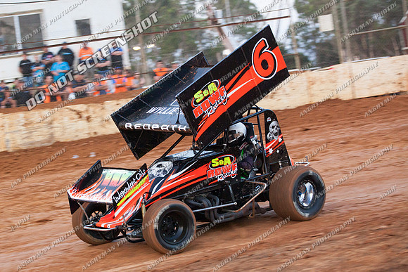 sprintcar 6 t6 adrian redpath - 21 - Carrick - 7th Feb 2014-4