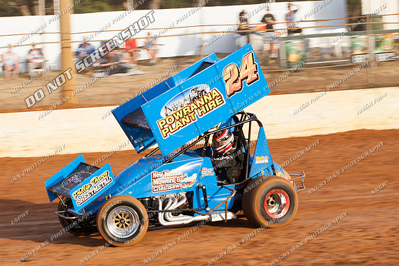 sprintcar 24 t24 shaun robins - 21 - Carrick - 7th Feb 2014-4