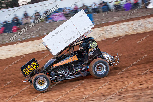 sprintcar 17 t17 jason dawkins - 21 - Carrick - 7th Feb 2014-10