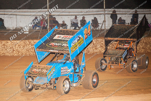 sprintcar 24 t24 shaun robins - 21 - Carrick - 7th Feb 2014-11