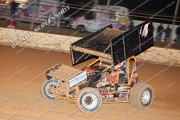 sprintcar 4 t4 gerry hoekstra - 21 - Carrick - 7th Feb 2014-8