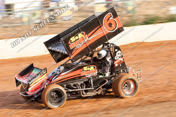 sprintcar 6 t6 adrian redpath - 21 - Carrick - 7th Feb 2014-2