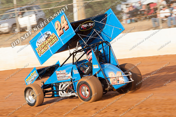 sprintcar 24 t24 shaun robins - 21 - Carrick - 7th Feb 2014-2