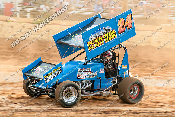 sprintcar 24 t24 shaun robins - 22 - Carrick - 8th Feb 2014-3