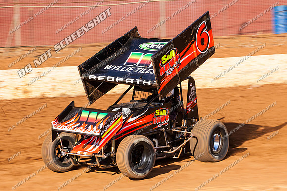 sprintcar 6 t6 adrian redpath - 22 - Carrick - 8th Feb 2014-2