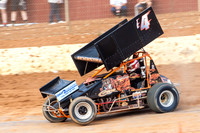 sprintcar 4 t4 gerry hoekstra - 22 - Carrick - 8th Feb 2014