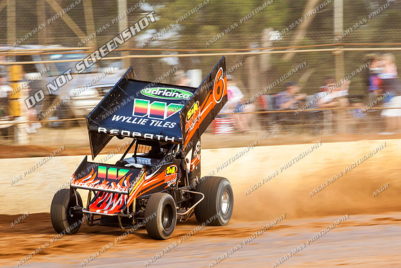 sprintcar 6 t6 adrian redpath - 22 - Carrick - 8th Feb 2014-3