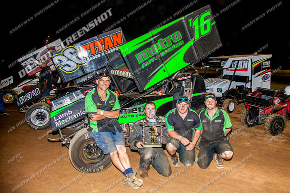 sprintcar 16 t16 adam alexander - 22 - Carrick - 8th Feb 2014-12