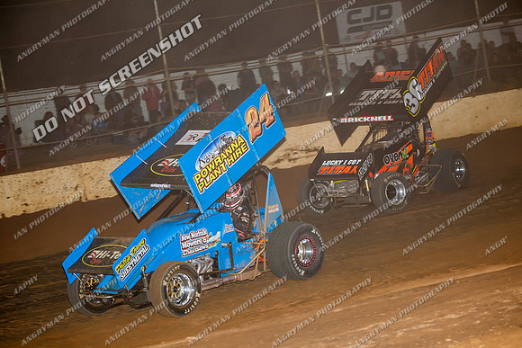 sprintcar 24 t24 shaun robins - 22 - Carrick - 8th Feb 2014-10