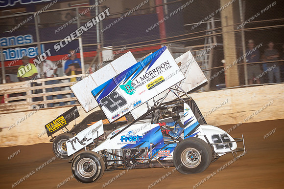 sprintcar 25 t25 anthony frost - 22 - Carrick - 8th Feb 2014-16