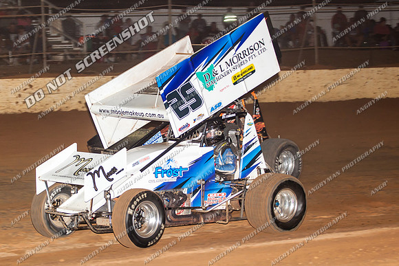 sprintcar 25 t25 anthony frost - 22 - Carrick - 8th Feb 2014-15
