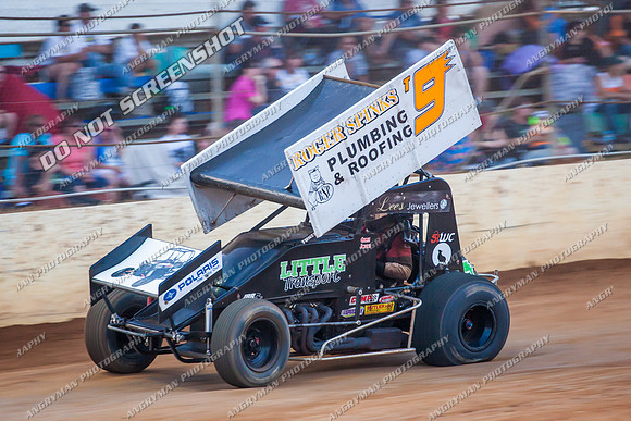 sprintcar 9 t9 chris johns - 22 - Carrick - 8th Feb 2014-9
